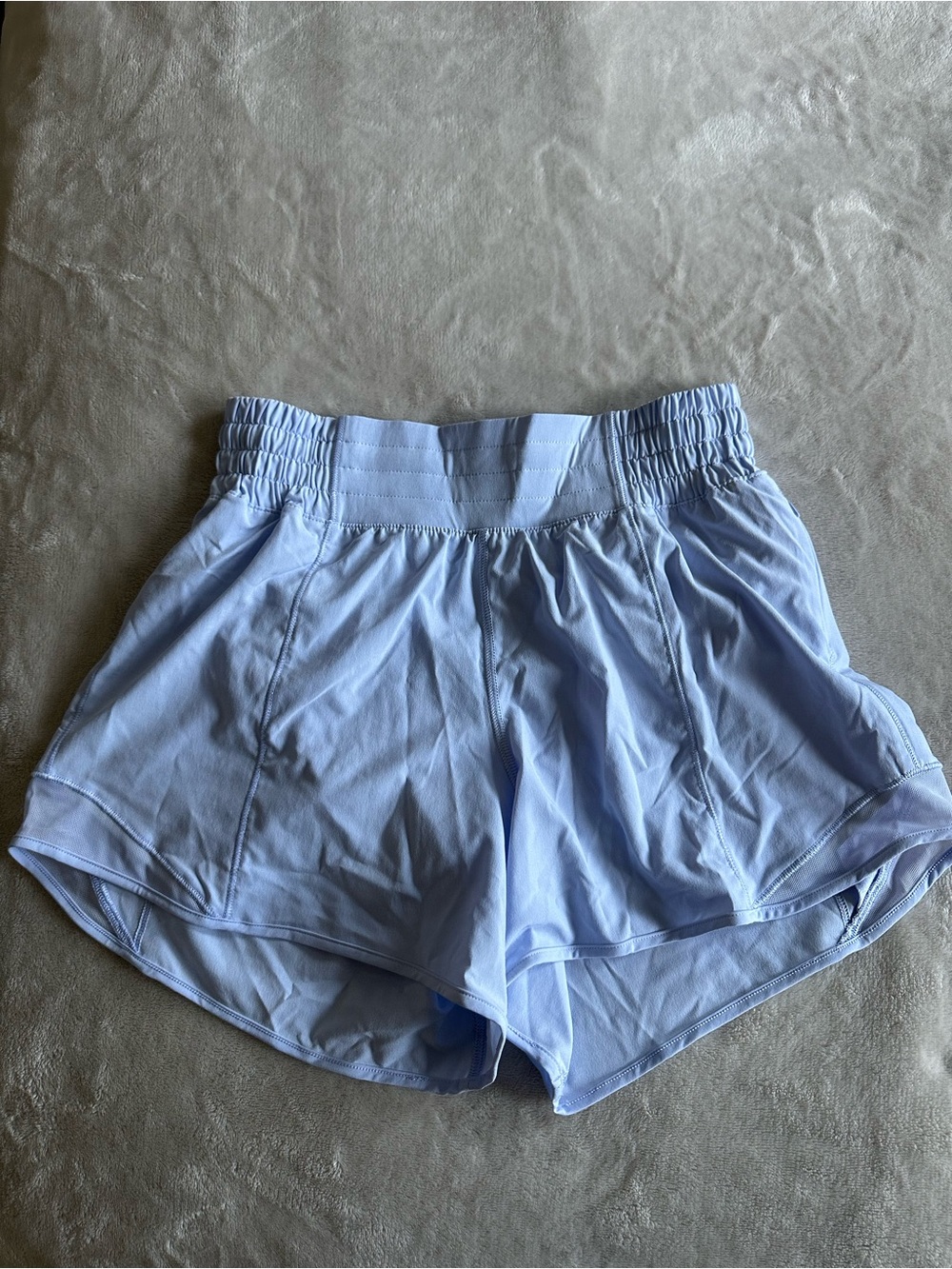 lululemon athletica Hotty Hot HR 4in Short Serene Blue